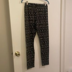 Nollie patterned winter leggings